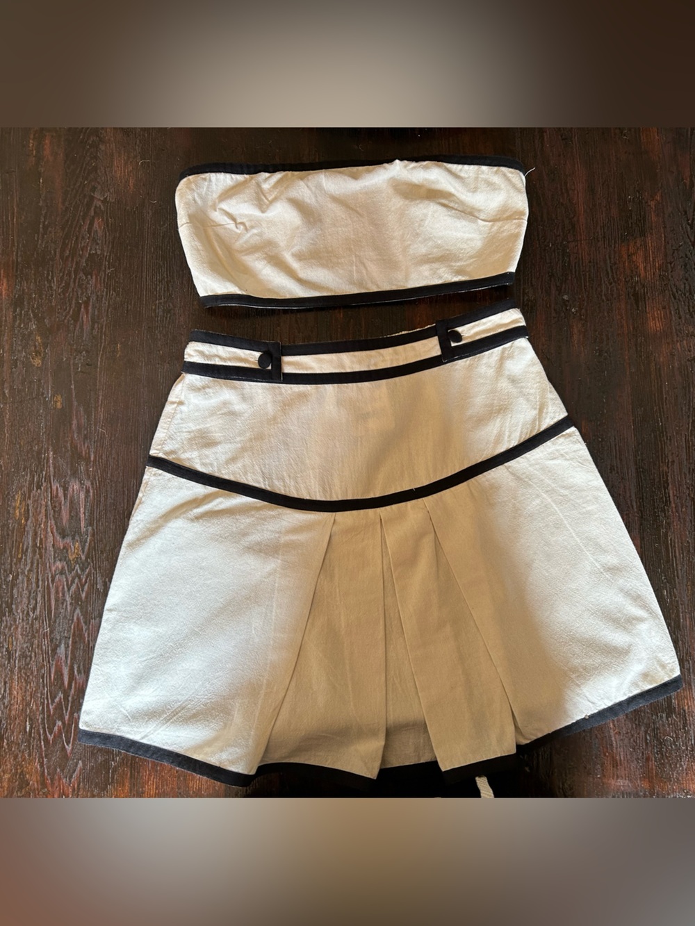 NWT Free People Skirt and Bandeau Set